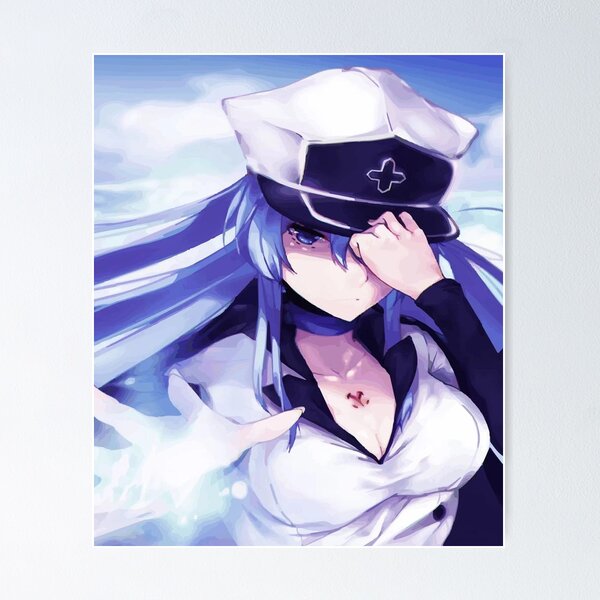 Athah Anime Akame ga Kill! Esdeath 13*19 inches Wall Poster Matte