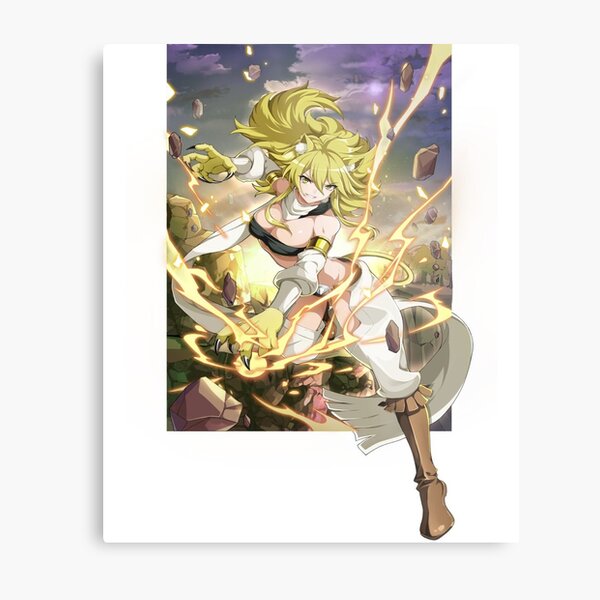 Akame ga Kill Leone' Poster, picture, metal print, paint by 80sRetro