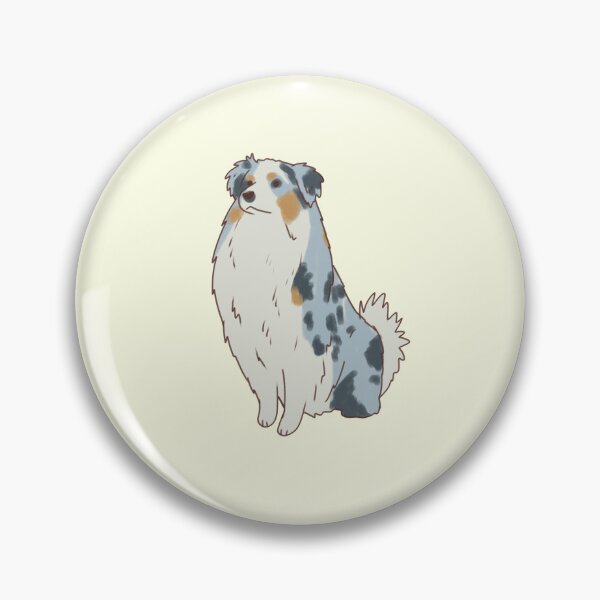 Item preview, australian shepherd illustration  designed and sold by Mayarart.