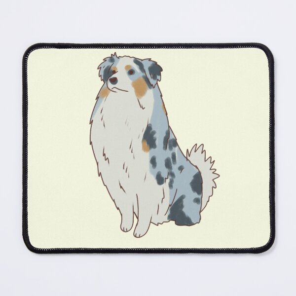 Item preview, australian shepherd illustration  designed and sold by Mayarart.