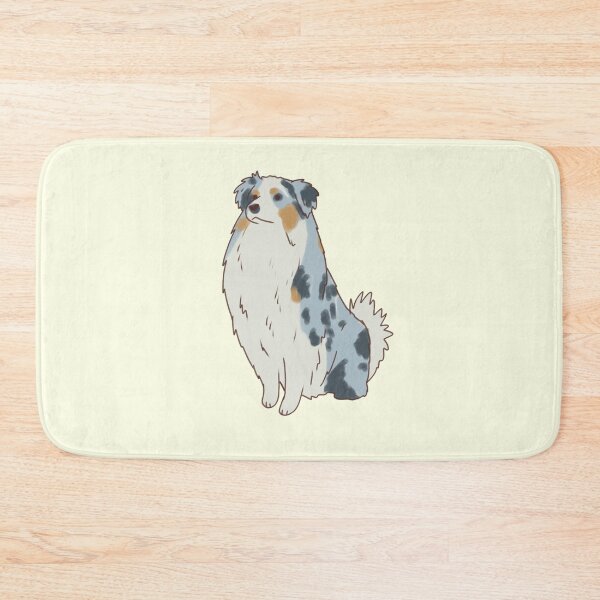 Item preview, australian shepherd illustration  designed and sold by Mayarart.