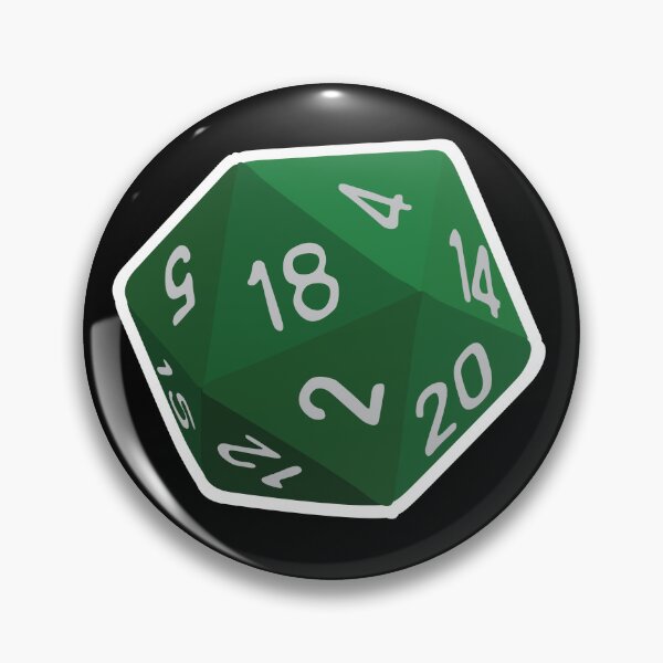 Item preview, Green mtg mana dice designed and sold by fsdeLHDesign.
