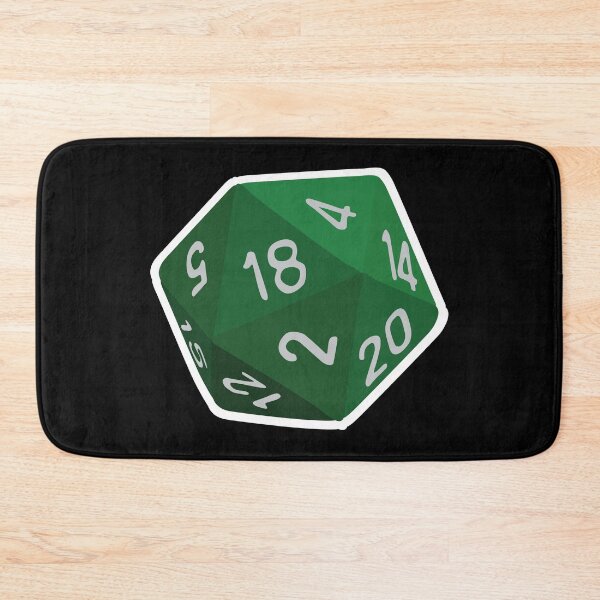 Item preview, Green mtg mana dice designed and sold by fsdeLHDesign.