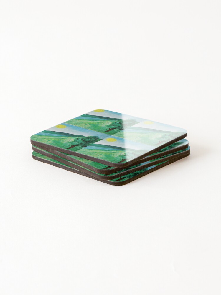 Thumbnail 4 of 5, Coasters (Set of 4), Sunny side designed and sold by Ryth13.