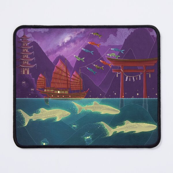 Item preview, Junk Ship and Glow Sharks designed and sold by TeaToucan.