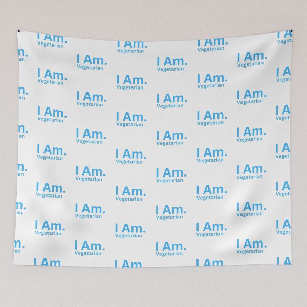 Item preview, I Am. Vegetarian designed and sold by TheIAmShop.