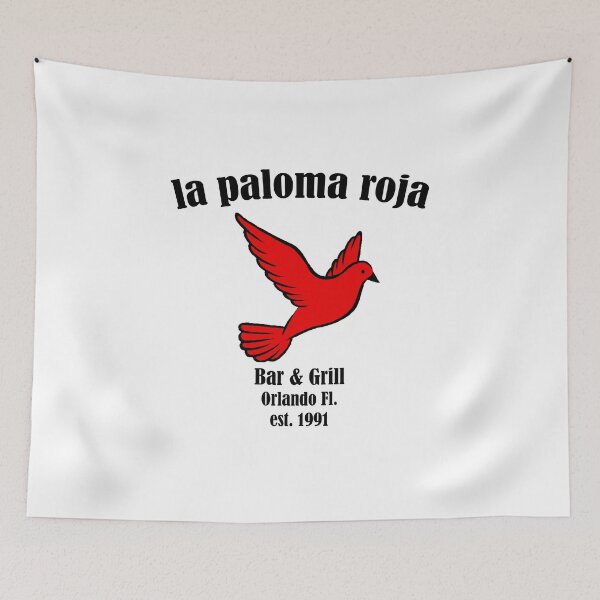 Item preview, la paloma roja designed and sold by stickart-marek.
