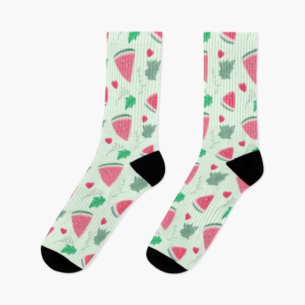 Item preview, Watermelons.Seamless pattern, drawing with pastel. designed and sold by UVI-CA.