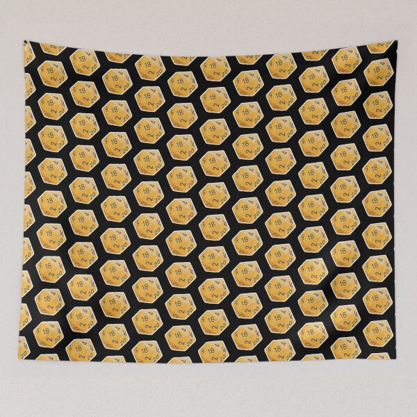 Item preview, Yellow mtg mana dice designed and sold by fsdeLHDesign.