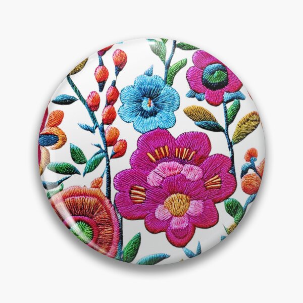 Item preview, Polish Folk Art Embroidery Flowers 3D designed and sold by RachelRebel.