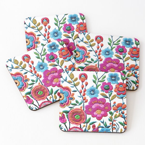 Item preview, Polish Folk Art Embroidery Flowers 3D designed and sold by RachelRebel.