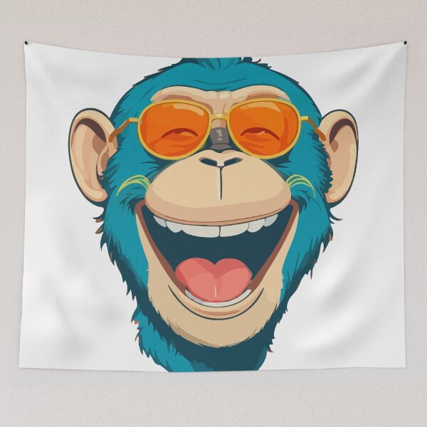Item preview, Monkey smile designed and sold by Asotshop.