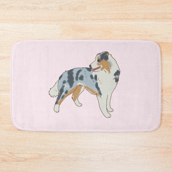 Item preview, australian shepherd art  designed and sold by Mayarart.