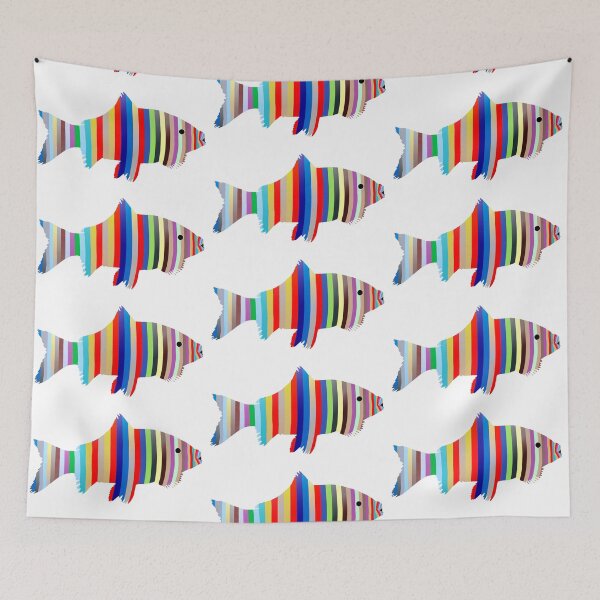 Item preview, The striped fish designed and sold by Meeman.