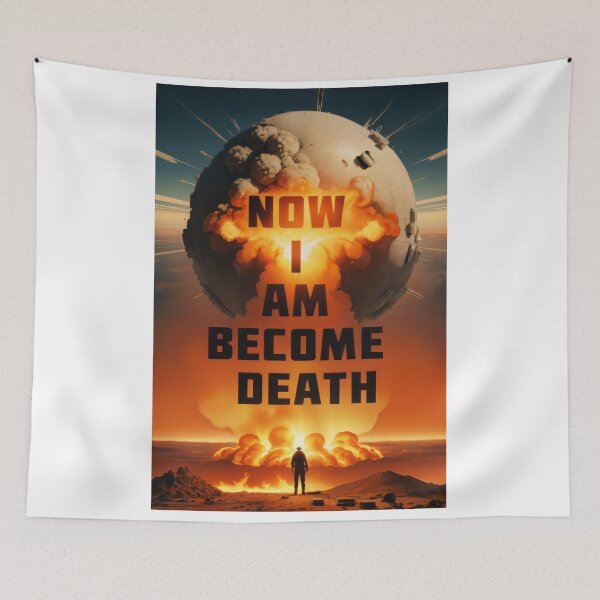 Item preview, Now I Am Become Death designed and sold by AykutDoodle.