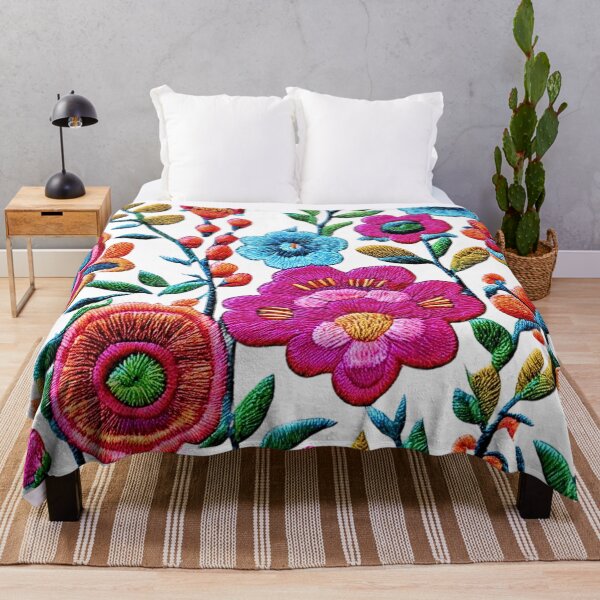 Item preview, Polish Folk Art Embroidery Flowers 3D designed and sold by RachelRebel.