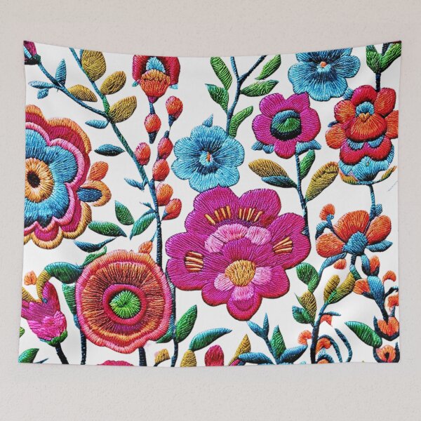 Item preview, Polish Folk Art Embroidery Flowers 3D designed and sold by RachelRebel.