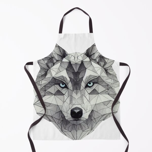 Artikelvorschau, Low-Poly-Wolfsgesicht entworfen und verkauft von lissafalldorfus.