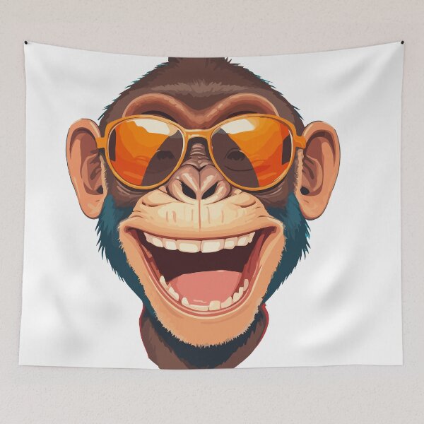 Item preview, Monkey smile designed and sold by Asotshop.