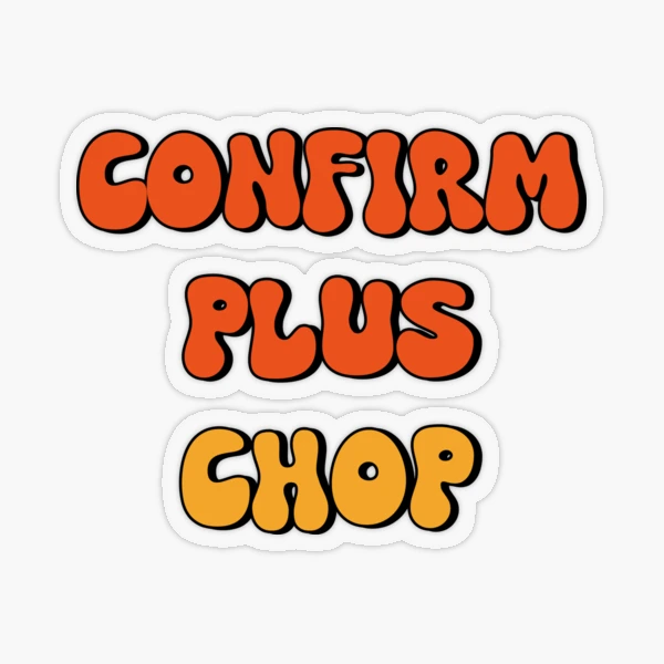 Confirm Plus Chop {Coasters} Confirm Plus Chop {Coasters}