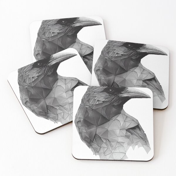 Item preview, Polygonal crow designed and sold by lissafalldorfus.