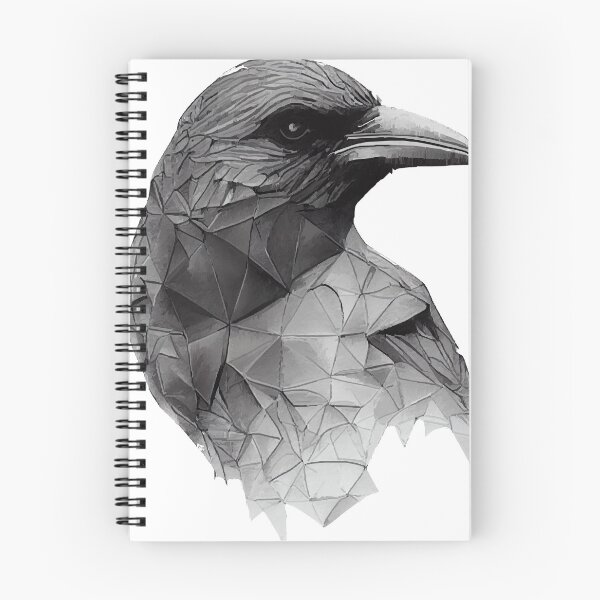 Item preview, Polygonal crow designed and sold by lissafalldorfus.