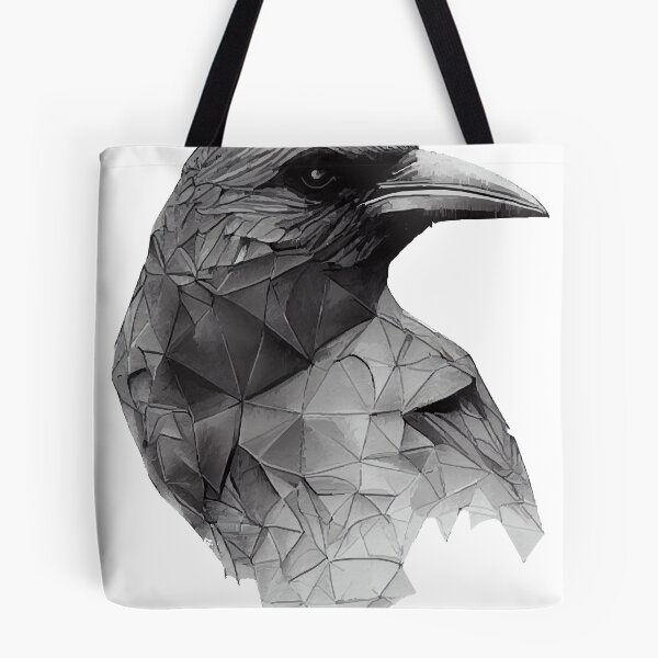 Item preview, Polygonal crow designed and sold by lissafalldorfus.