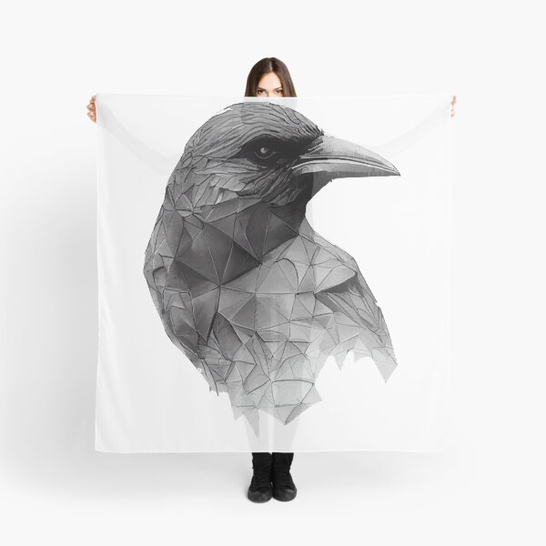 Item preview, Polygonal crow designed and sold by lissafalldorfus.