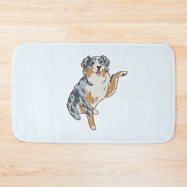 Item preview, Cute australian shepherd illustration  designed and sold by Mayarart.