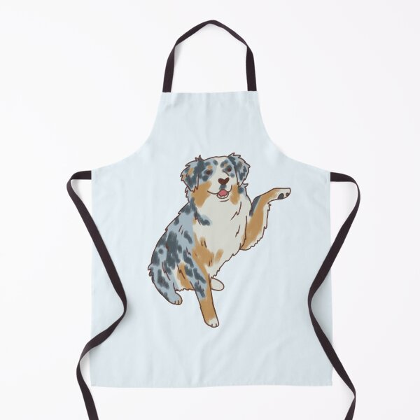 Item preview, Cute australian shepherd illustration designed and sold by Mayarart.