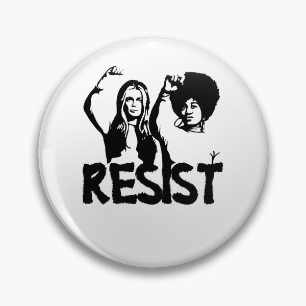 Item preview, Gloria Steinem and Angela Davis Portrait  designed and sold by DulceAldana.
