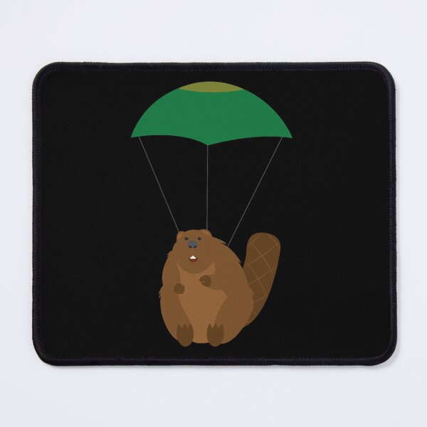 Item preview, Parachuting Beaver designed and sold by EmilianoBogan.