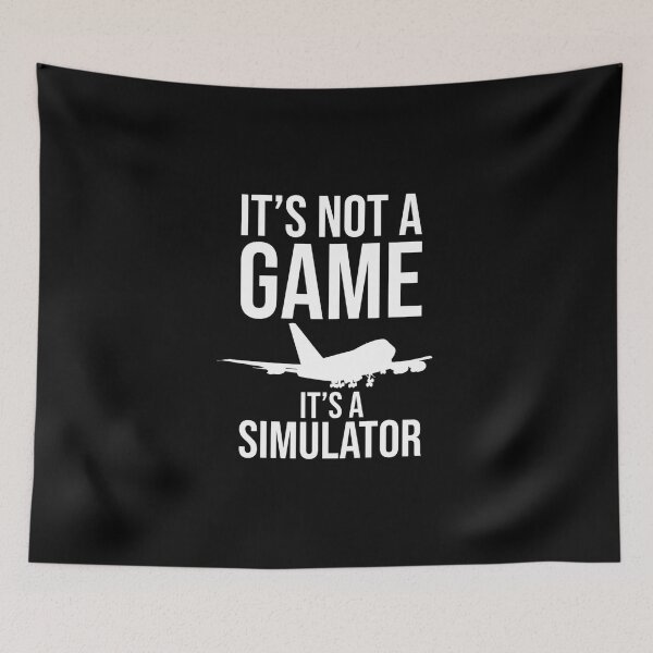 Item preview, It's not a game, it's a simulator   designed and sold by EmilianoBogan.