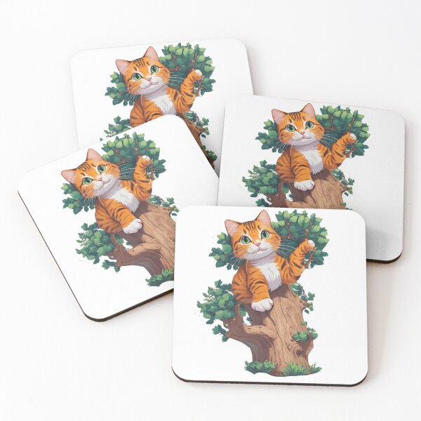 Item preview, A cat climbing the tree designed and sold by gantz19.