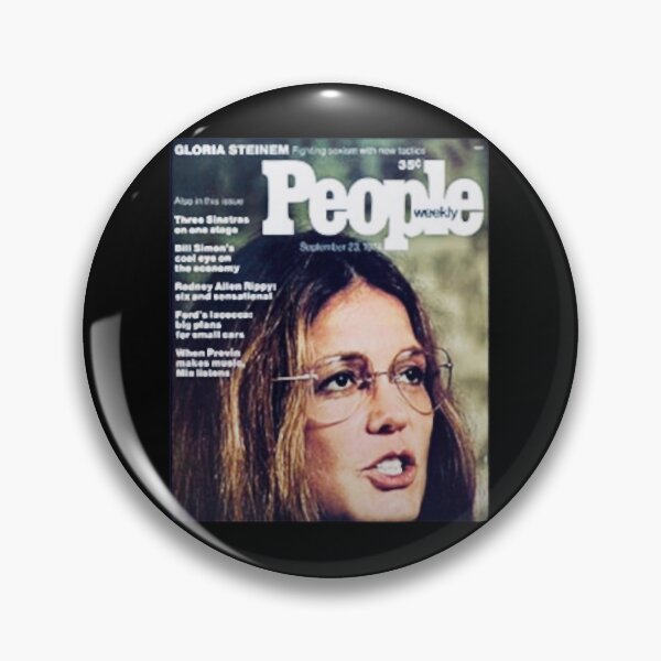 Item preview, Gloria Steinem on cover of People Magazine designed and sold by DulceAldana.