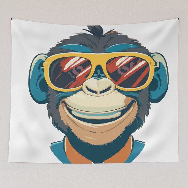 Item preview, Monkey smile designed and sold by Asotshop.