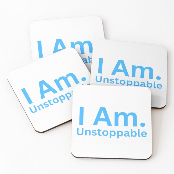 Item preview, I Am. Unstoppable designed and sold by TheIAmShop.