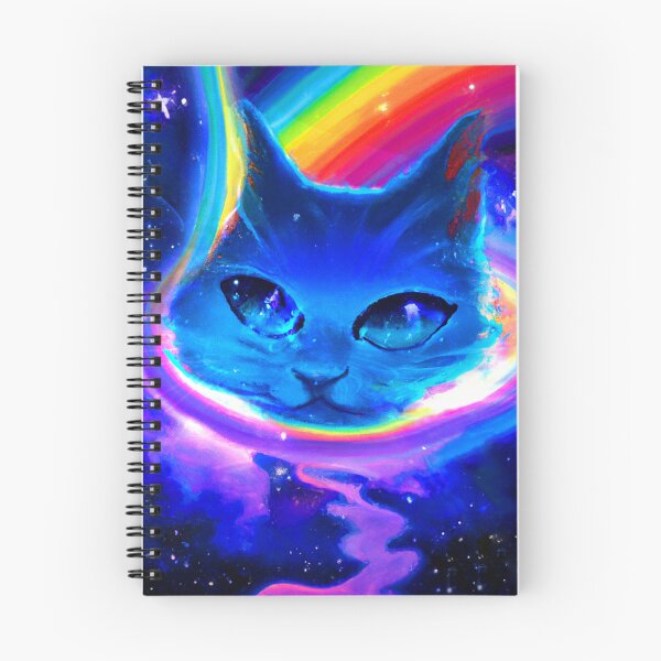 Item preview, Gato arcoiris en el espacio designed and sold by MatGryShop.