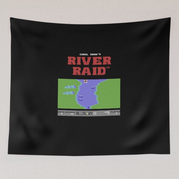 Item preview, River Raid for C64 and other home computers.   designed and sold by EmilianoBogan.