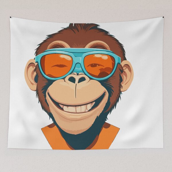 Item preview, Monkey smile designed and sold by Asotshop.