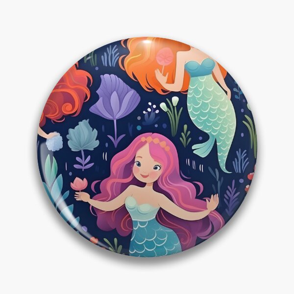 Item preview, Beautiful colorful mermaids designed and sold by grebie.