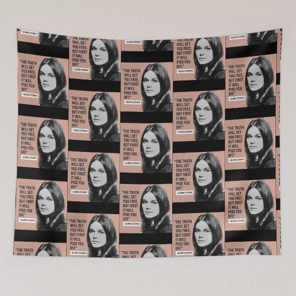 Item preview, Gloria Steinem on Truth designed and sold by DulceAldana.