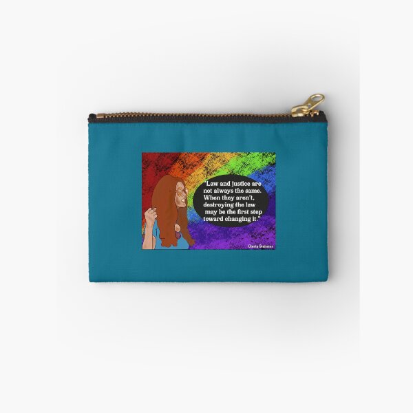 Item preview, Gloria Steinem Quote - Law and Justice designed and sold by DulceAldana.
