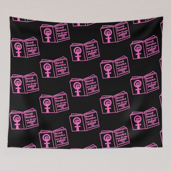 Item preview, Read Books and Fight the Patriarchy Feminist Book designed and sold by DulceAldana.