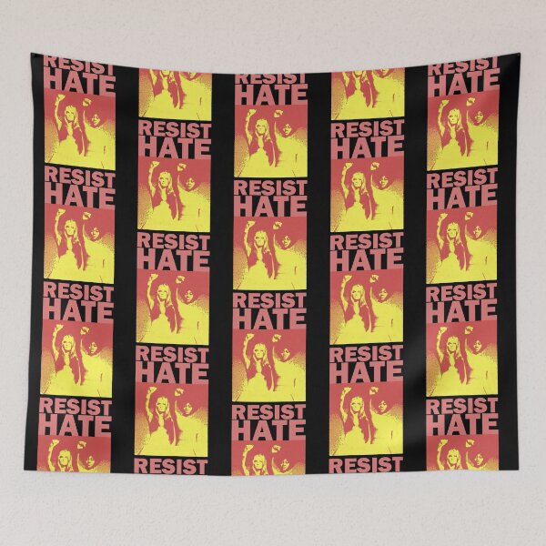 Item preview, Resist Hate - Gloria Steinem - Dorothy Pitman Hughes designed and sold by DulceAldana.