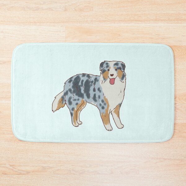 Item preview, australian shepherd art  designed and sold by Mayarart.