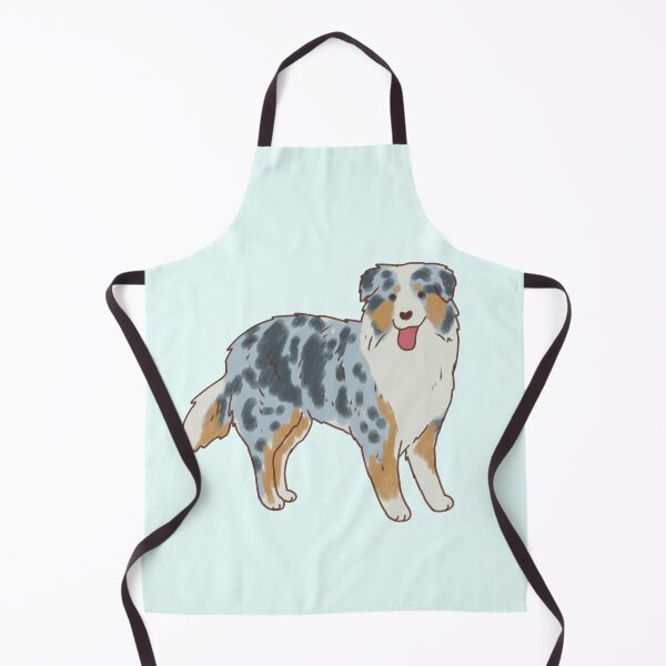 Item preview, australian shepherd art designed and sold by Mayarart.