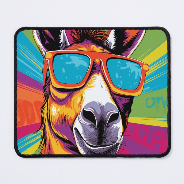 Item preview, Pop Art Donkey: Merging Spanish Culture and Modern Aesthetics designed and sold by TheFrenchVegan.