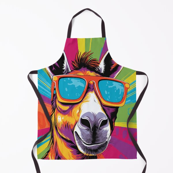 Item preview, Pop Art Donkey: Merging Spanish Culture and Modern Aesthetics designed and sold by TheFrenchVegan.