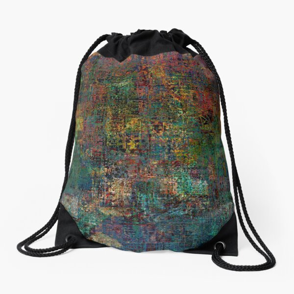 City Sunset 6 Drawstring Bag